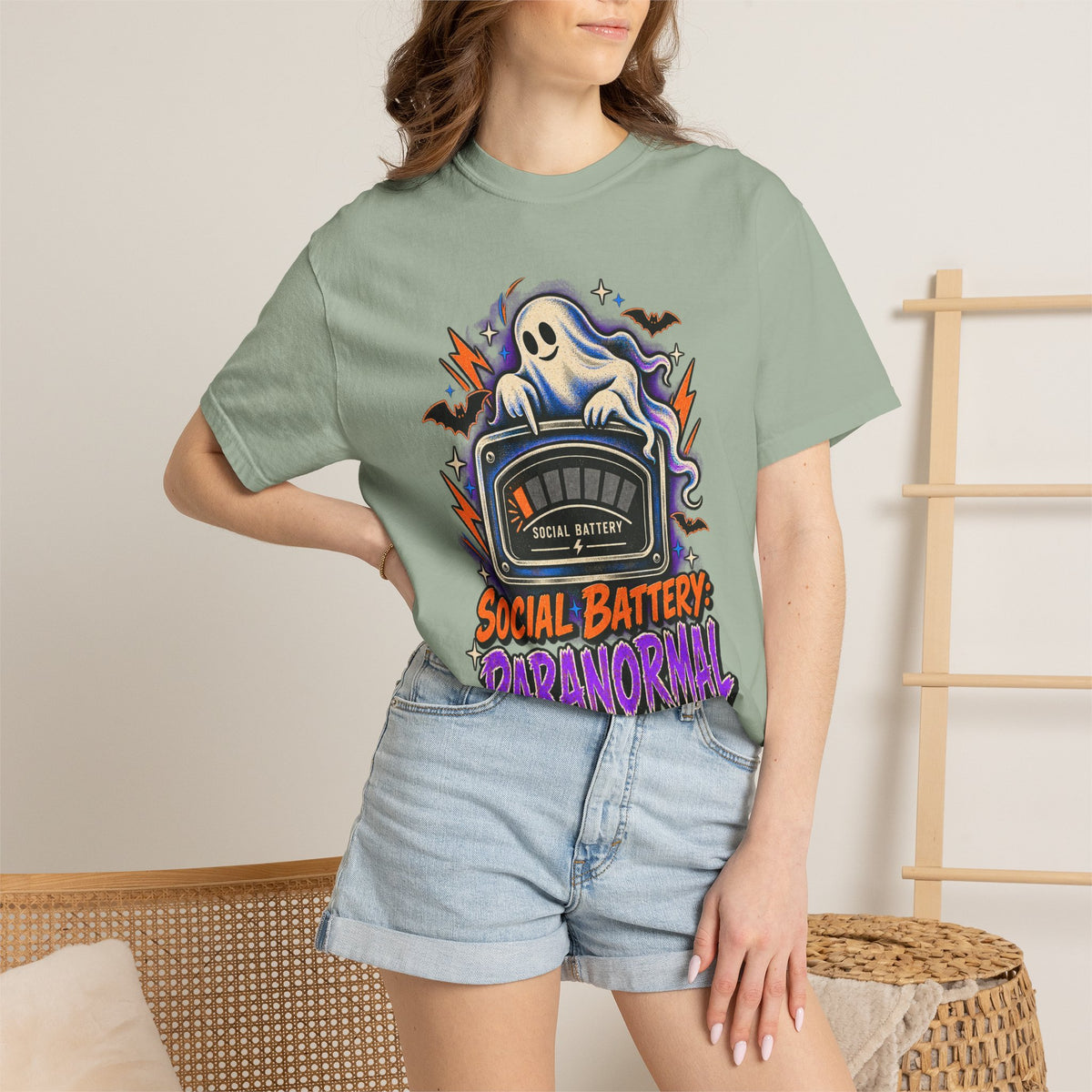Unisex Adult Paranormal Social Battery T-Shirt - T-Shirt - Image 23