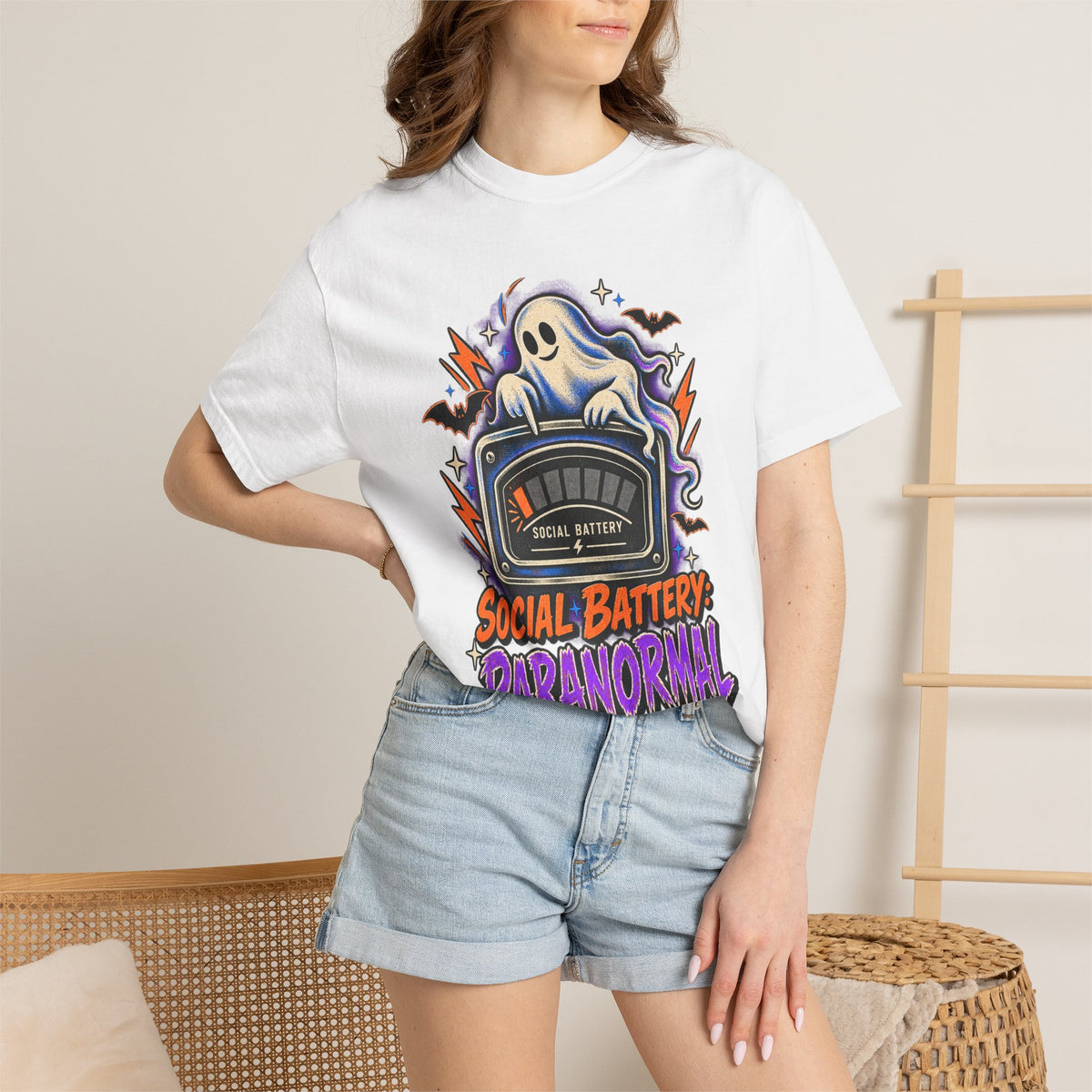 Unisex Adult Paranormal Social Battery T-Shirt - T-Shirt - Image 14