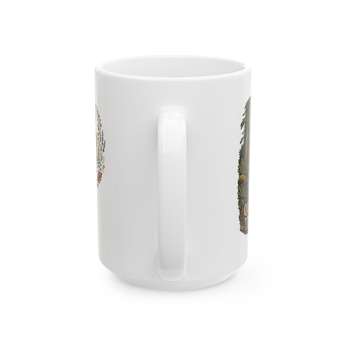 Quiet Trails Mug — Mountain & Botanical Coffee Cup (11oz & 15oz) - Mug - Image 7
