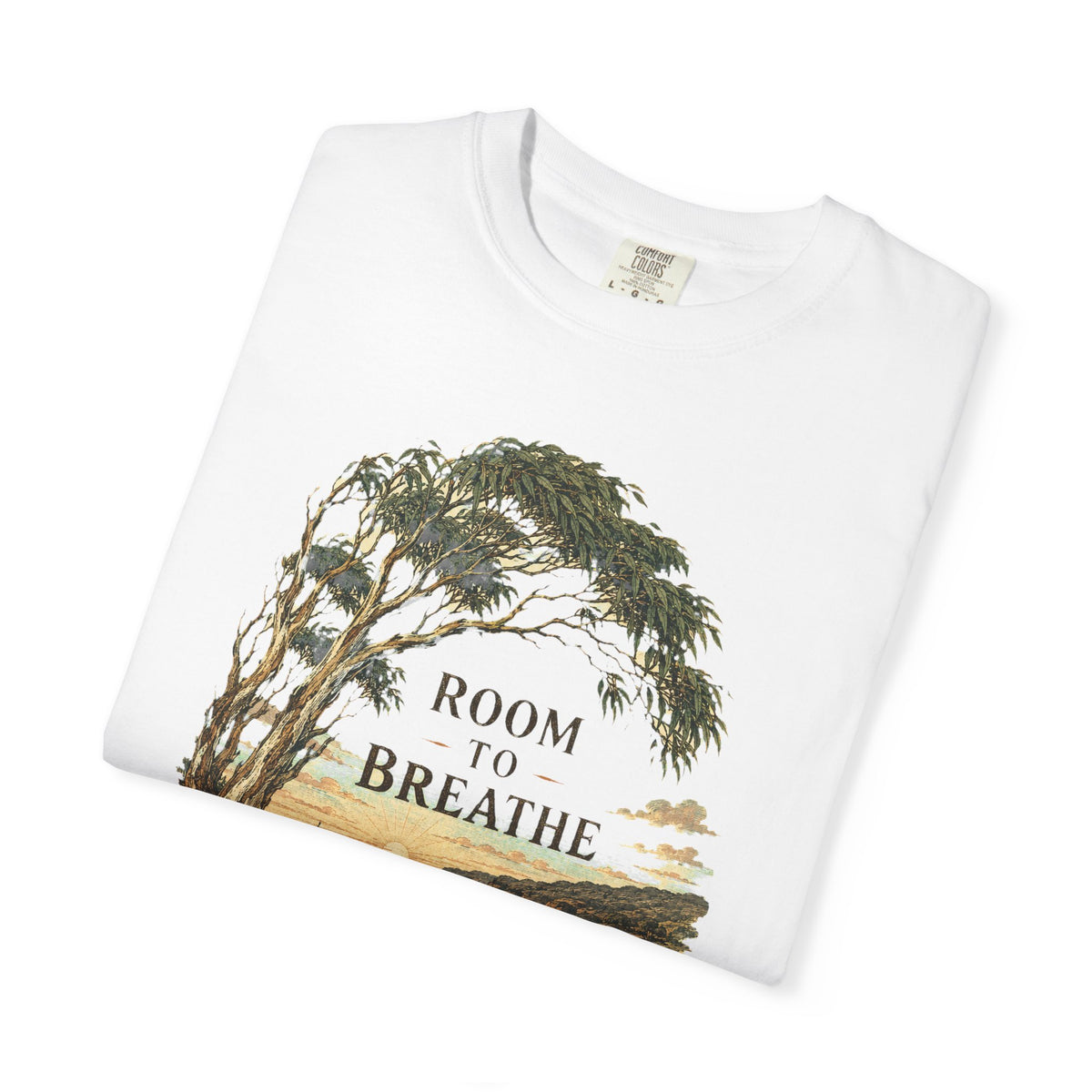 Room to Breathe T-Shirt — Vintage Coastal Camping Tee - T-Shirt - Image 5