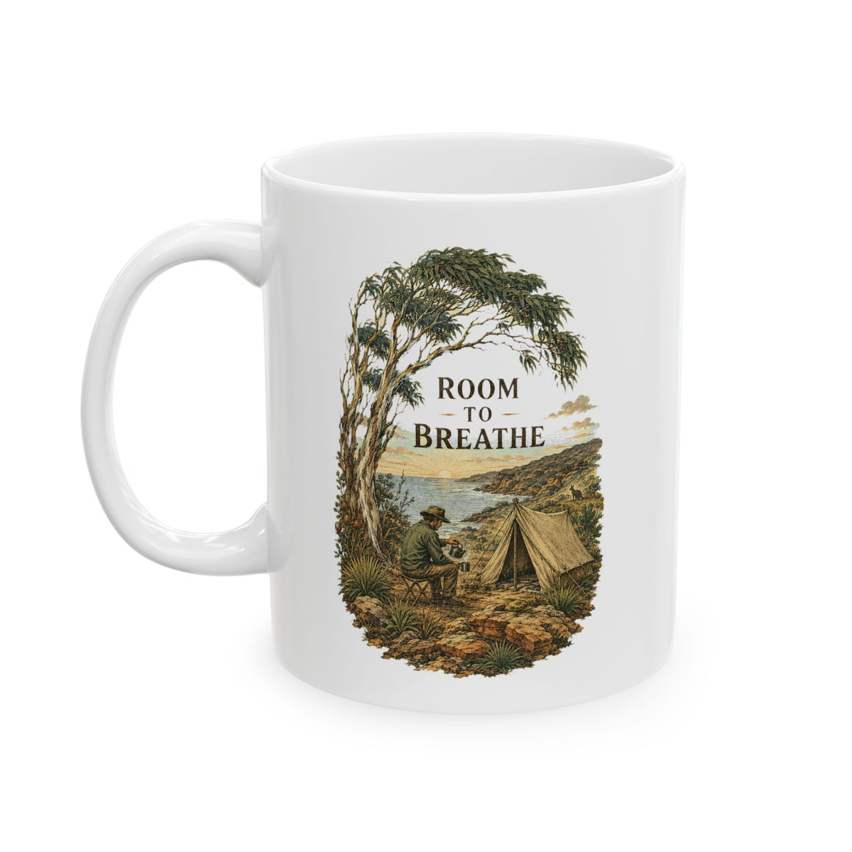 Room to Breathe Mug — Coastal Camping Coffee Cup (11oz & 15oz) - Mug - Image 4
