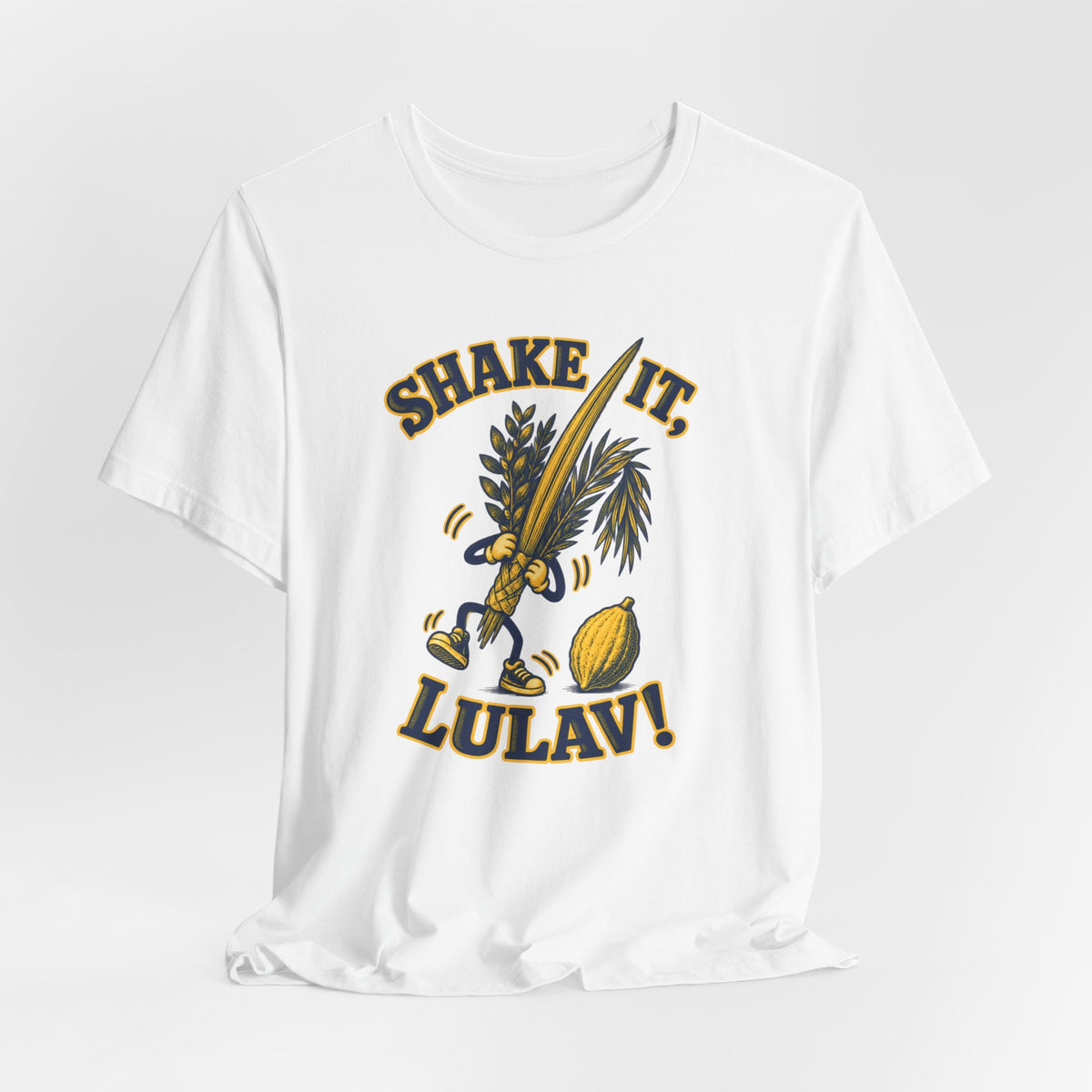 Shake It, Lulav! Unisex T-Shirt — Funny Sukkot Jewish Holiday Tee - T-Shirt - Image 2