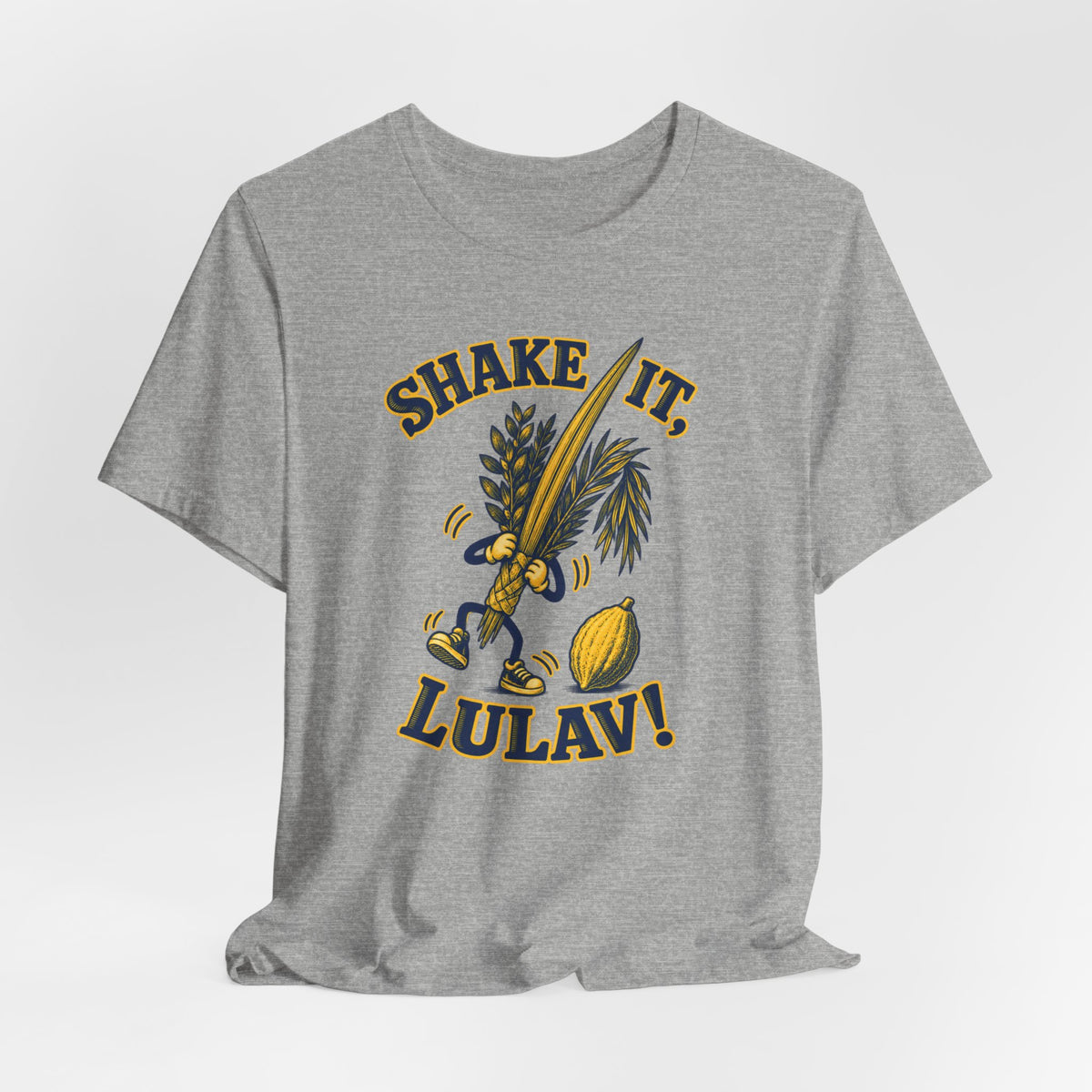 Shake It, Lulav! Unisex T-Shirt — Funny Sukkot Jewish Holiday Tee - T-Shirt - Image 6