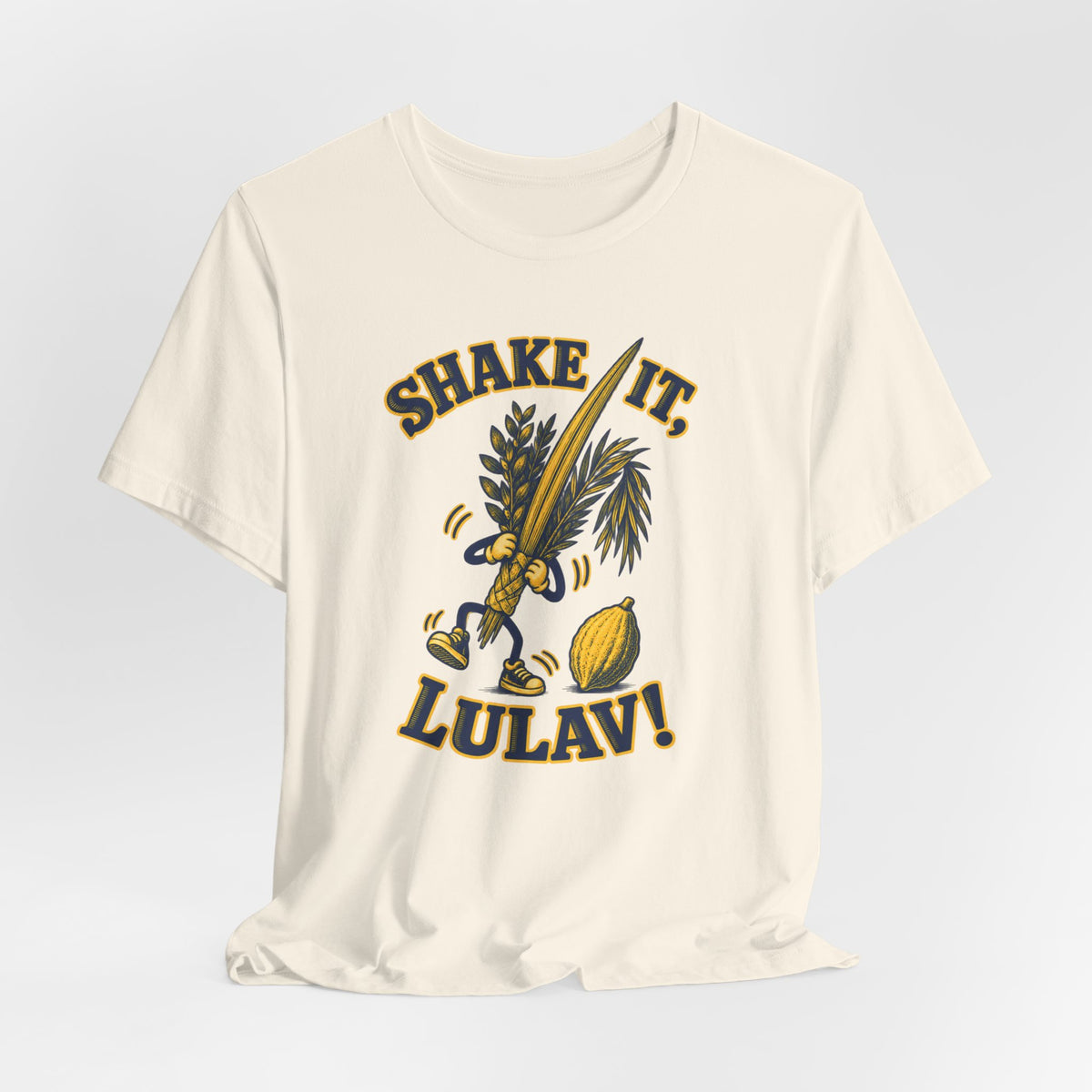 Shake It, Lulav! Unisex T-Shirt — Funny Sukkot Jewish Holiday Tee - T-Shirt - Image 3