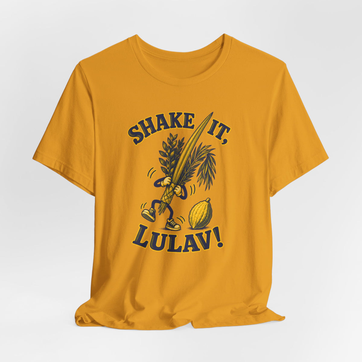 Shake It, Lulav! Unisex T-Shirt — Funny Sukkot Jewish Holiday Tee - T-Shirt - Image 5