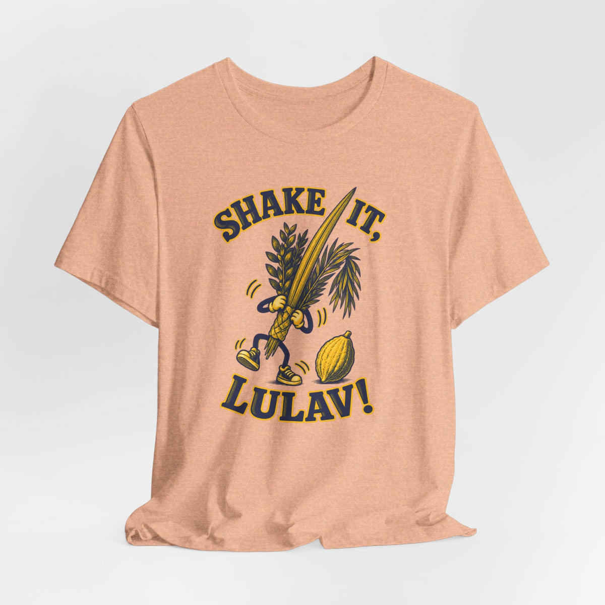 Shake It, Lulav! Unisex T-Shirt — Funny Sukkot Jewish Holiday Tee - T-Shirt - Image 4