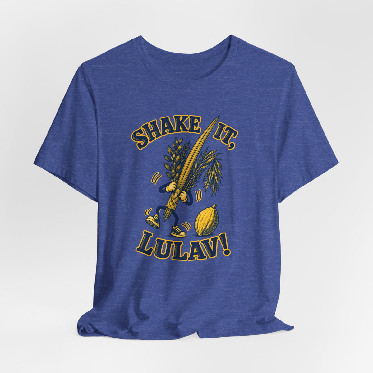 Shake It, Lulav! Unisex T-Shirt — Funny Sukkot Jewish Holiday Tee - T-Shirt - Image 7