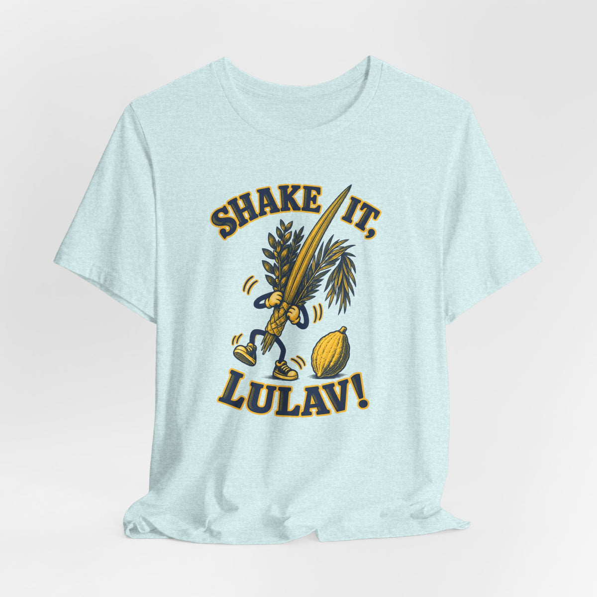 Shake It, Lulav! Unisex T-Shirt — Funny Sukkot Jewish Holiday Tee - T-Shirt - Image 8