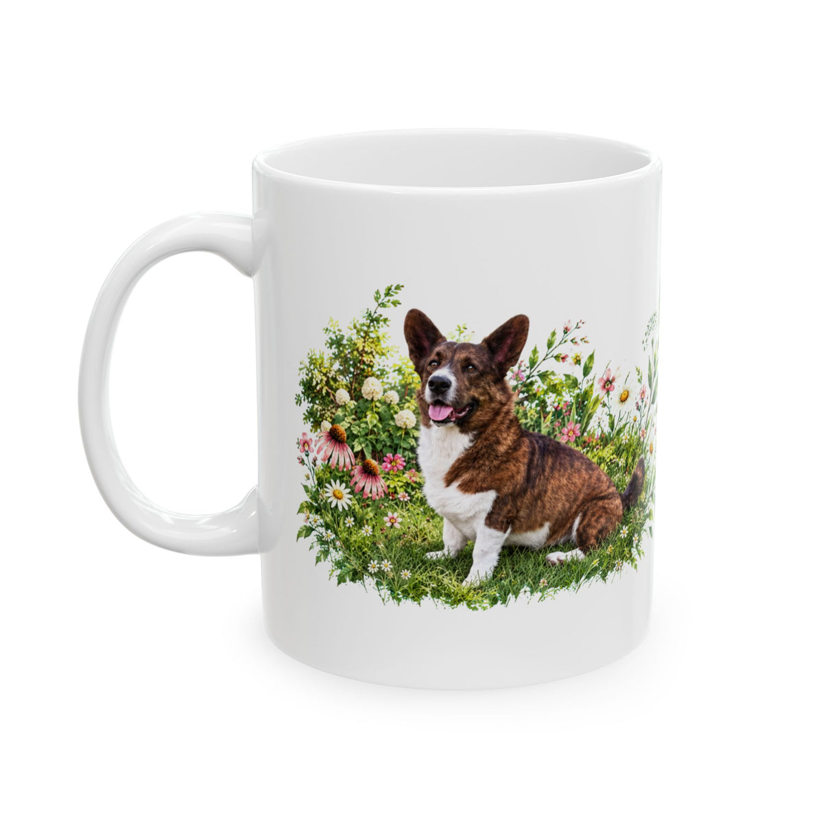 Best Friend Dog Lover Mug – Floral “Life Is Better” Ceramic Coffee Cup, 11oz - Mug - Image 7