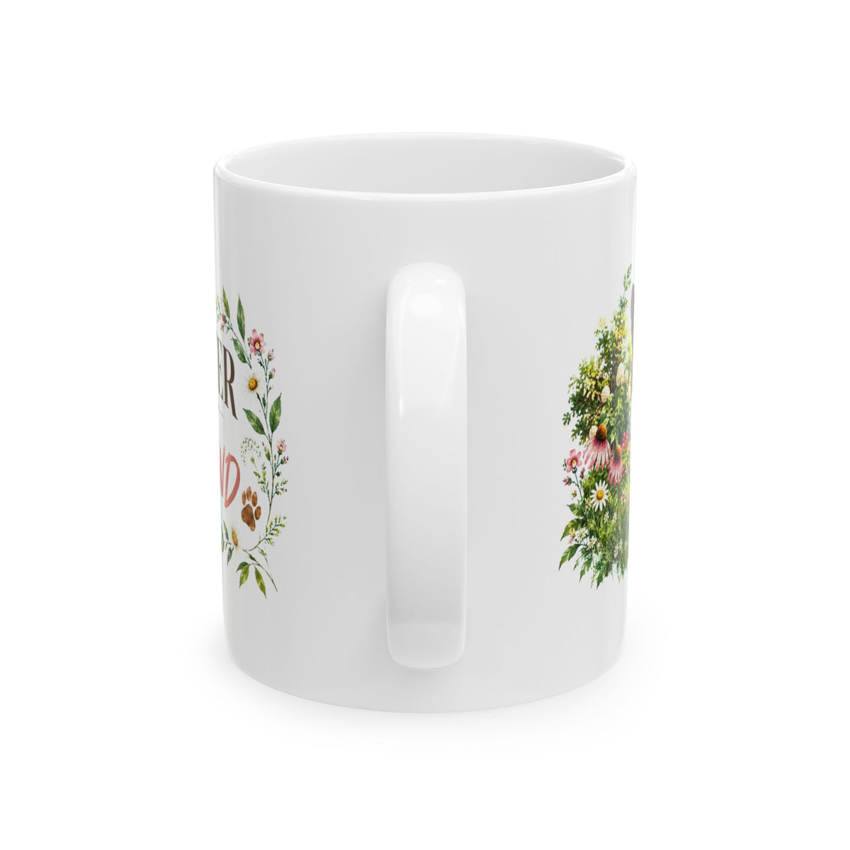 Best Friend Dog Lover Mug – Floral “Life Is Better” Ceramic Coffee Cup, 11oz - Mug - Image 6