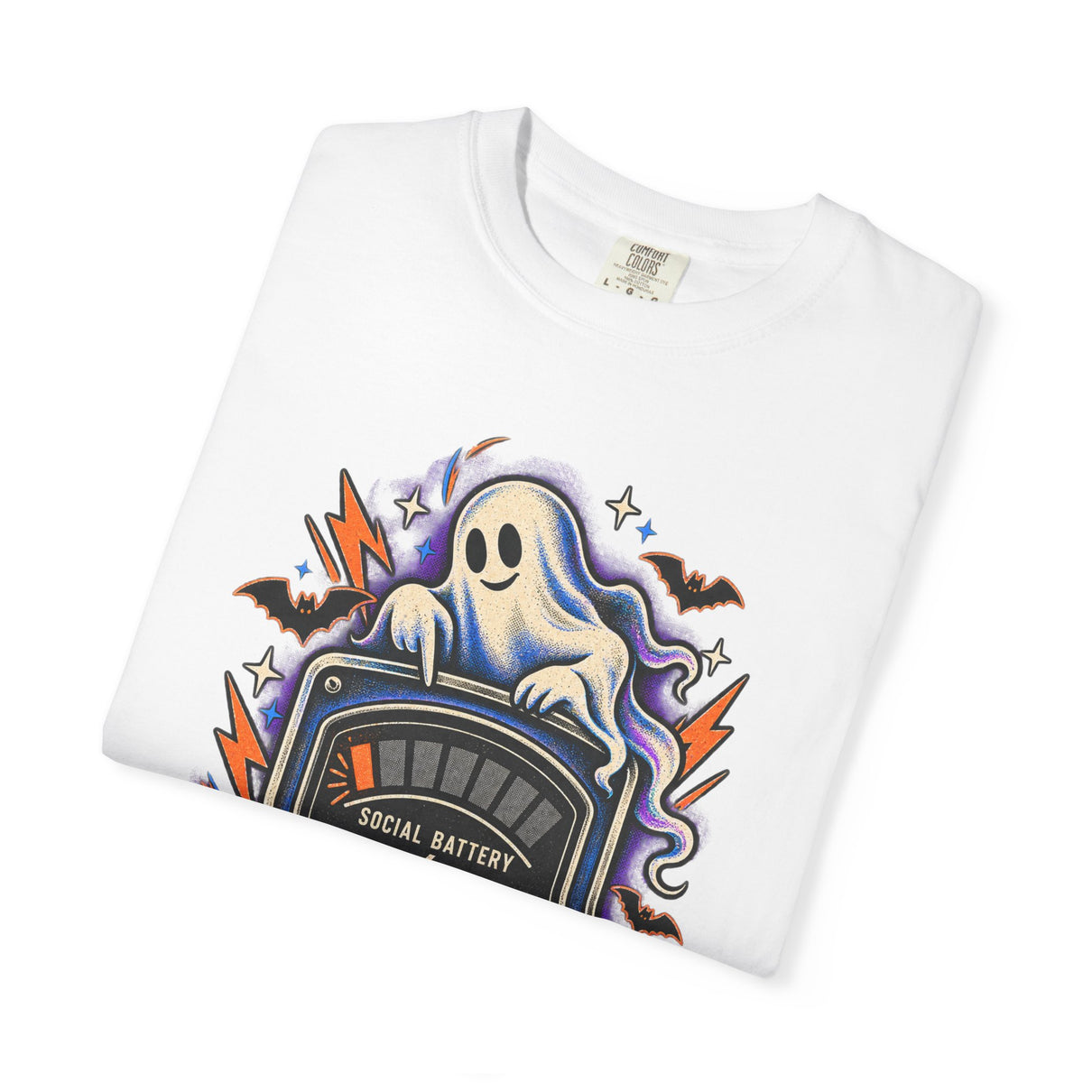 Unisex Adult Paranormal Social Battery T-Shirt - T-Shirt - Image 13